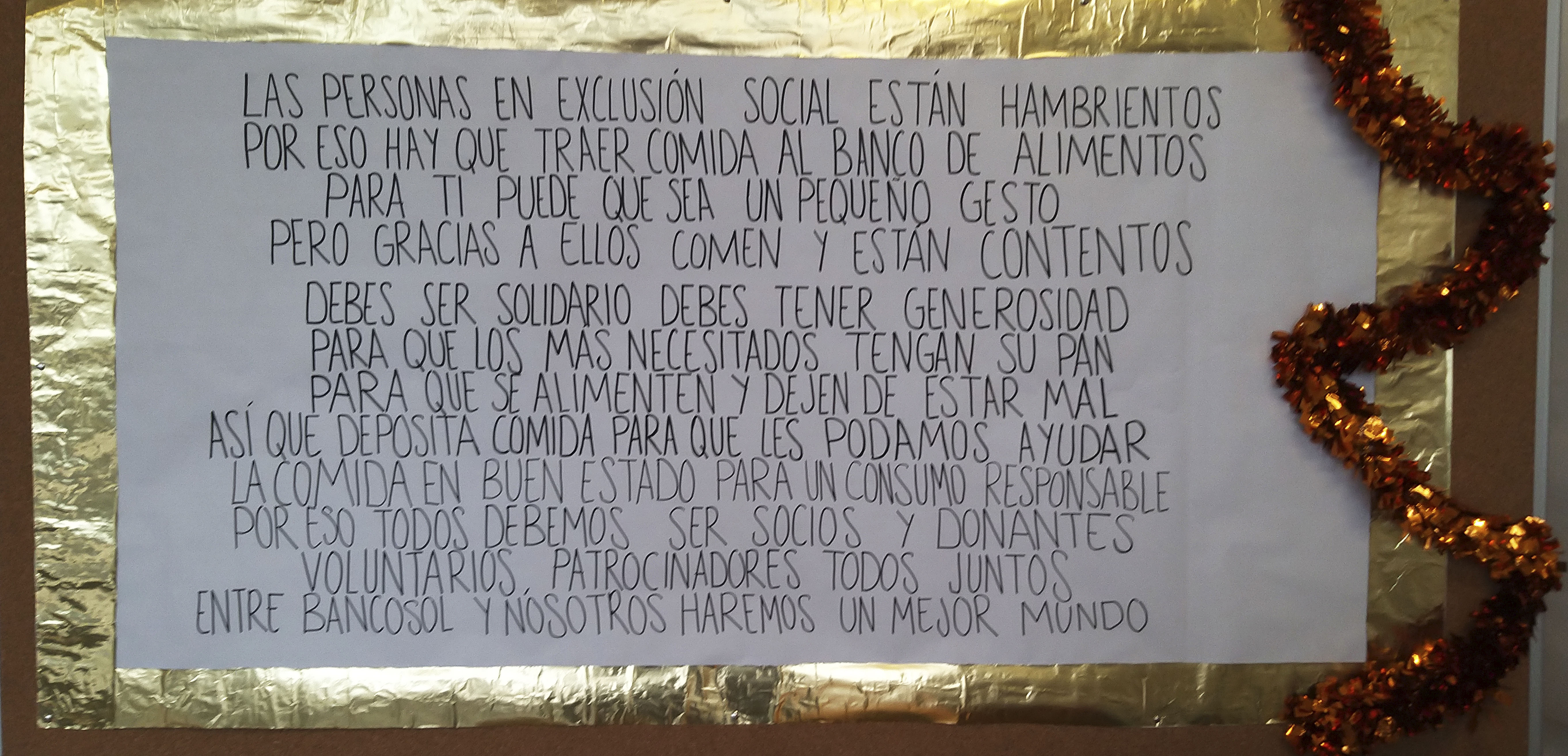 Recogida de alimentos